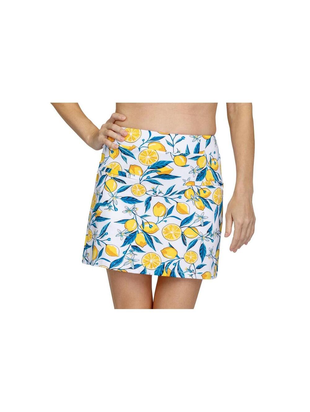 NEW Tail Activewear Sanders Skort / Lemon Fruit Print / Women LARGE x 17" / NWT